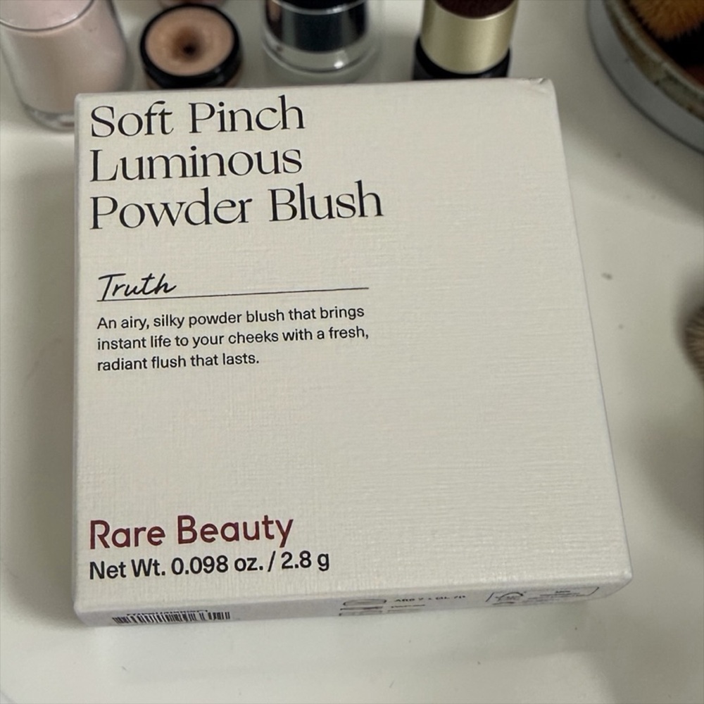 Rare Beauty Soft Pinch Luminous Powder Blush — Truth (mauve maroon)